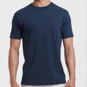 True Classic Blue XXL Men's T-Shirt Short Sleeve, Crew Neck Basic Tee Shirt NWT